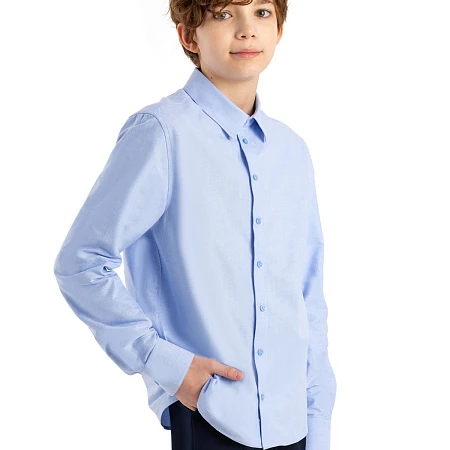 MJBCR09-S0 Рубашка(голубой) Рост 122-177